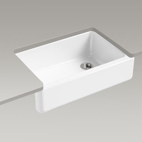 Apron Front Kitchen Sink 32-11/16'' x 21-9/16'' x 9-5/8'' Apron Front Kitchen Sink 32-11/16'' x 21-9/16'' x 9-5/8''