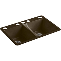 Double Bowl Kitchen Sink 33'' x 22'' x 9-5/8'' Double Bowl Kitchen Sink 33'' x 22'' x 9-5/8''