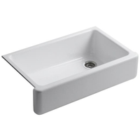 Apron Front Kitchen Sink 35-11/16'' x 21-9/16'' x 9-5/8'' Apron Front Kitchen Sink 35-11/16'' x 21-9/16'' x 9-5/8''