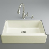 Apron Front Kitchen Sink 33'' x 22-1/8'' x 8-5/8'' Apron Front Kitchen Sink 33'' x 22-1/8'' x 8-5/8''