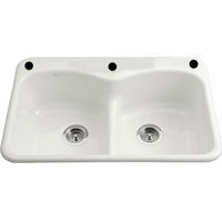 Double Bowl Kitchen Sink 33'' x 22'' x 9-3/4'' Double Bowl Kitchen Sink 33'' x 22'' x 9-3/4''
