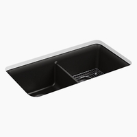 Double Bowl Kitchen Sink 33-1/2'' x 18-5/16'' x 10-1/8'' Double Bowl Kitchen Sink 33-1/2'' x 18-5/16'' x 10-1/8''