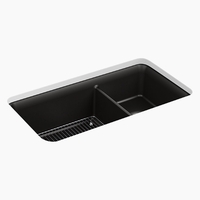 Double Bowl Kitchen Sink 33-1/2'' x 18-5/16'' x 10-1/8'' Double Bowl Kitchen Sink 33-1/2'' x 18-5/16'' x 10-1/8''