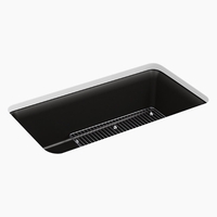 Single Bowl Kitchen Sink 33-1/2'' x 18-5/16'' x 10-1/8'' Single Bowl Kitchen Sink 33-1/2'' x 18-5/16'' x 10-1/8''