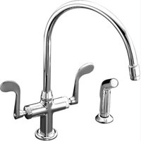 Two Handle Kitchen Faucet 2 Hole Two Handle Kitchen Faucet 2 Hole