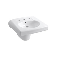 Wall Hung Bathroom Sink 21-15/16 x 19-3/4 x 6 Wall Hung Bathroom Sink 21-15/16 x 19-3/4 x 6