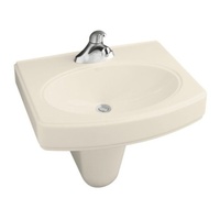 Wall Hung Bathroom Sink 22 x 18 x 7-1/2 Wall Hung Bathroom Sink 22 x 18 x 7-1/2