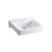 Wall Hung Bathroom Sink 20 x 18 x 7 Wall Hung Bathroom Sink 20 x 18 x 7