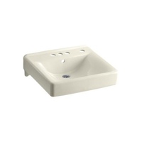 Wall Hung Bathroom Sink 20 x 18 x 7 Wall Hung Bathroom Sink 20 x 18 x 7