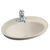 Self-Rimming Bathroom Sink 22-1/8 x 16-1/4 x 8-1/4 Self-Rimming Bathroom Sink 22-1/8 x 16-1/4 x 8-1/4