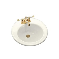 Self-Rimming Bathroom Sink 19 x 8-3/8 Self-Rimming Bathroom Sink 19 x 8-3/8