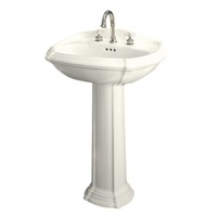 Pedestal Bathroom Sink 36-1/2'' x 27'' x 19-3/8'' Pedestal Bathroom Sink 36-1/2'' x 27'' x 19-3/8''