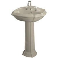 Pedestal Bathroom Sink 36-1/2'' x 27'' x 19-3/8'' Pedestal Bathroom Sink 36-1/2'' x 27'' x 19-3/8''