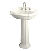 Pedestal Bathroom Sink 36-1/2'' x 27'' x 19-3/8'' Pedestal Bathroom Sink 36-1/2'' x 27'' x 19-3/8''