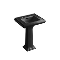 Pedestal Bathroom Sink 24 x 19-3/4 x 34-3/8 Pedestal Bathroom Sink 24 x 19-3/4 x 34-3/8