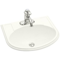 Self-Rimming Bathroom Sink 19-3/4 x 16-7/8 x 8 Self-Rimming Bathroom Sink 19-3/4 x 16-7/8 x 8