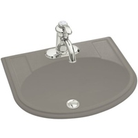 Self-Rimming Bathroom Sink 19-3/4 x 16-7/8 x 8 Self-Rimming Bathroom Sink 19-3/4 x 16-7/8 x 8
