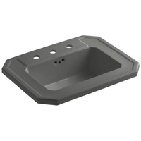 Self-Rimming Bathroom Sink 24 x 19 x 7-7/8 Self-Rimming Bathroom Sink 24 x 19 x 7-7/8