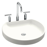Vessel Style Bathroom Sink 18-5/8 x 16-3/16 x 5-7/16 Vessel Style Bathroom Sink 18-5/8 x 16-3/16 x 5-7/16