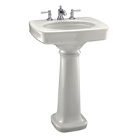 Pedestal Bathroom Sink 24 x 21 x 35-1/4 Pedestal Bathroom Sink 24 x 21 x 35-1/4
