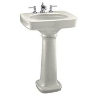Pedestal Bathroom Sink 24 x 21 x 35-1/4 Pedestal Bathroom Sink 24 x 21 x 35-1/4