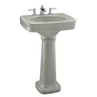 Pedestal Bathroom Sink 24 x 21 x 35-1/4 Pedestal Bathroom Sink 24 x 21 x 35-1/4