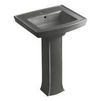 Pedestal Bathroom Sink 23-15/16 x 20-7/16 x 35-1/4 Pedestal Bathroom Sink 23-15/16 x 20-7/16 x 35-1/4