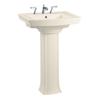 Pedestal Bathroom Sink 23-15/16 x 20-7/16 x 35-1/4 Pedestal Bathroom Sink 23-15/16 x 20-7/16 x 35-1/4