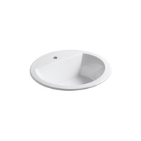 Self-Rimming Bathroom Sink 18-7/8 x 7-5/8 Self-Rimming Bathroom Sink 18-7/8 x 7-5/8