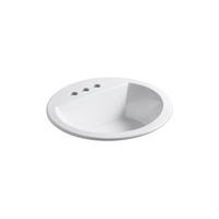 Self-Rimming Bathroom Sink 18-7/8 x 7-5/8 Self-Rimming Bathroom Sink 18-7/8 x 7-5/8