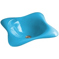 Self-Rimming Bathroom Sink 17-1/2 x 17-1/2 x 6-3/4 Self-Rimming Bathroom Sink 17-1/2 x 17-1/2 x 6-3/4