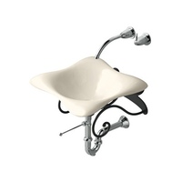 Vessel Style Bathroom Sink 17-1/2 x 17-1/2 x 6-3/4 Vessel Style Bathroom Sink 17-1/2 x 17-1/2 x 6-3/4