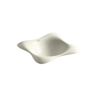 Vessel Style Bathroom Sink 17-1/2 x 17-1/2 x 6-3/4 Vessel Style Bathroom Sink 17-1/2 x 17-1/2 x 6-3/4