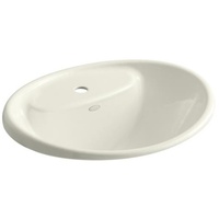 Self-Rimming Bathroom Sink 20 x 17 x 9-5/16 Self-Rimming Bathroom Sink 20 x 17 x 9-5/16