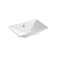 Vessel Style Bathroom Sink 21-5/8 x 14-3/4 x 7-1/16 Vessel Style Bathroom Sink 21-5/8 x 14-3/4 x 7-1/16