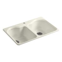 Double Bowl Kitchen Sink 33'' x 22'' x 9-5/8'' Double Bowl Kitchen Sink 33'' x 22'' x 9-5/8''