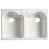 Double Bowl Kitchen Sink 33'' x 22'' x 9-5/8'' Double Bowl Kitchen Sink 33'' x 22'' x 9-5/8''