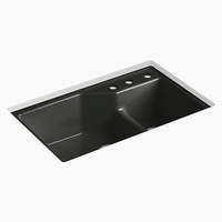 Double Bowl Kitchen Sink 33'' x 21-1/8'' x 9-3/4'' Double Bowl Kitchen Sink 33'' x 21-1/8'' x 9-3/4''