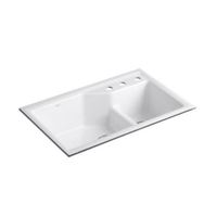 Double Bowl Kitchen Sink 33'' x 21-1/8'' x 9-3/4'' Double Bowl Kitchen Sink 33'' x 21-1/8'' x 9-3/4''