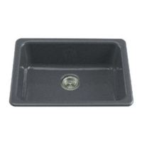 Single Bowl Kitchen Sink 24-1/4'' x 18-3/4'' x 8-1/4'' Single Bowl Kitchen Sink 24-1/4'' x 18-3/4'' x 8-1/4''
