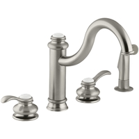 Two Handle Kitchen Faucet 4 Hole Two Handle Kitchen Faucet 4 Hole