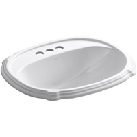 Self-Rimming Bathroom Sink 22-5/8 x 18-7/8 x 8-7/8 Self-Rimming Bathroom Sink 22-5/8 x 18-7/8 x 8-7/8