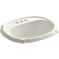 Self-Rimming Bathroom Sink 22-5/8 x 18-7/8 x 8-7/8 Self-Rimming Bathroom Sink 22-5/8 x 18-7/8 x 8-7/8