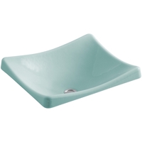 Vessel Style Bathroom Sink 18-1/4 x 15-5/8 x 7 Vessel Style Bathroom Sink 18-1/4 x 15-5/8 x 7
