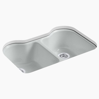 Double Bowl Kitchen Sink 33'' x 22'' x 9-5/8'' Double Bowl Kitchen Sink 33'' x 22'' x 9-5/8''