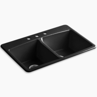 Double Bowl Kitchen Sink 33'' x 22'' x 9-5/8'' Double Bowl Kitchen Sink 33'' x 22'' x 9-5/8''