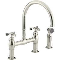 Two Handle Kitchen Faucet 3 Hole Two Handle Kitchen Faucet 3 Hole
