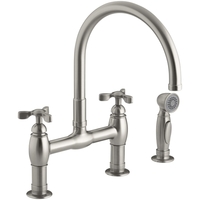 Two Handle Kitchen Faucet 3 Hole Two Handle Kitchen Faucet 3 Hole