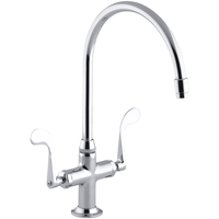 Two Handle Kitchen Faucet 1 Hole Two Handle Kitchen Faucet 1 Hole