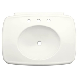 K2348-4-96 Bancroft Pedestal Basin Part - Biscuit K2348-4-96 Bancroft Pedestal Basin Part - Biscuit